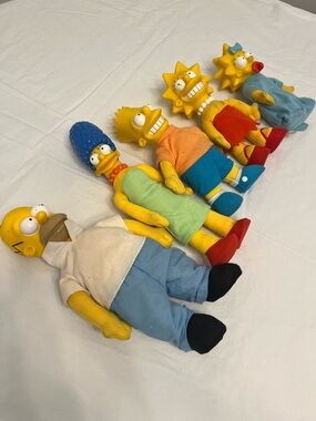 Vintage The Simpsons Dolls 1990
